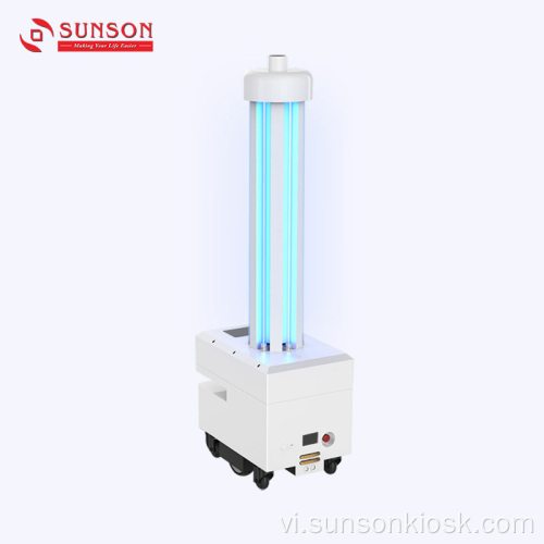 Robot khử trùng chiếu xạ UV